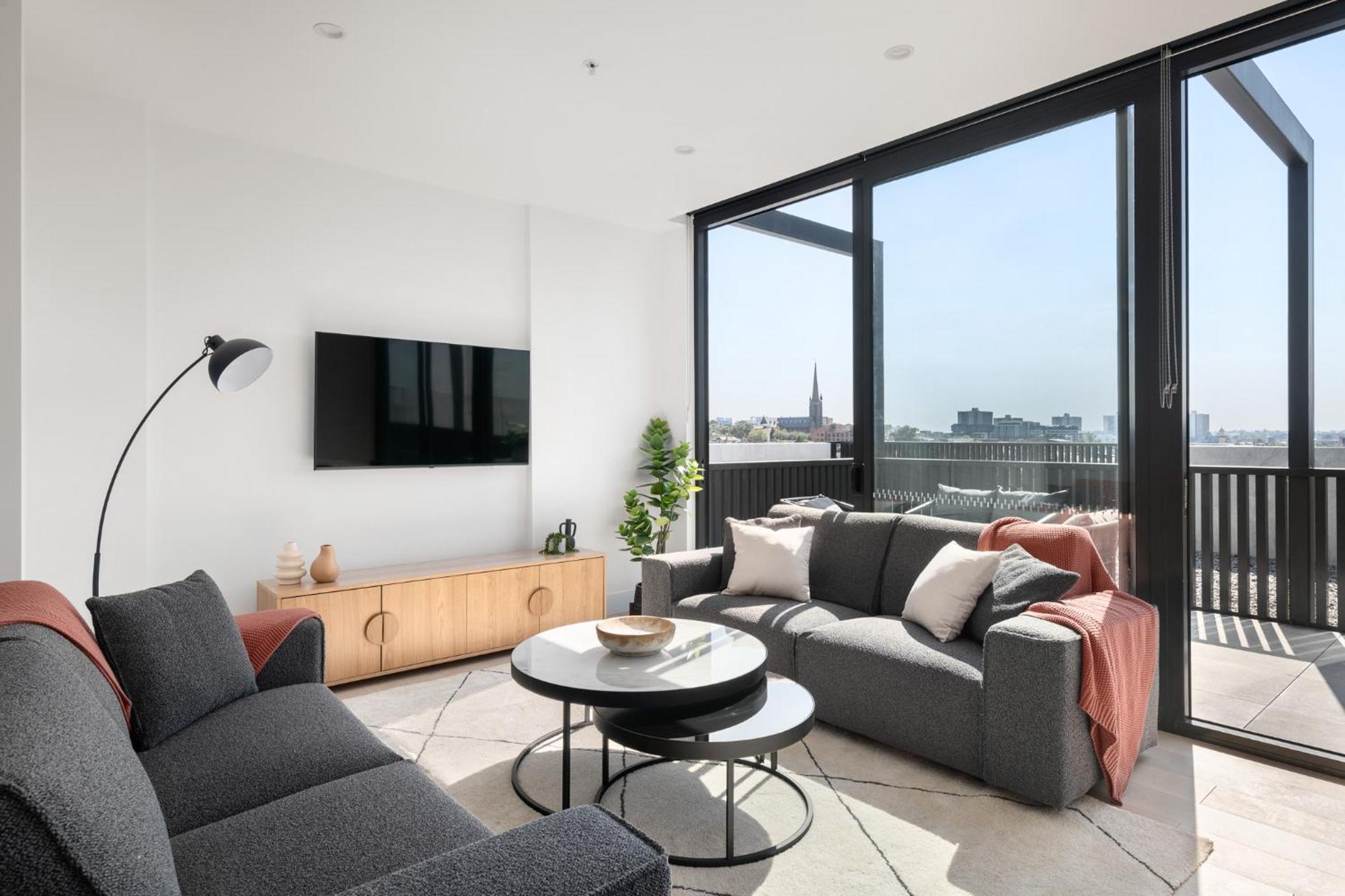 شقة Urban Rest Richmond Swan Street ملبورن المظهر الخارجي الصورة