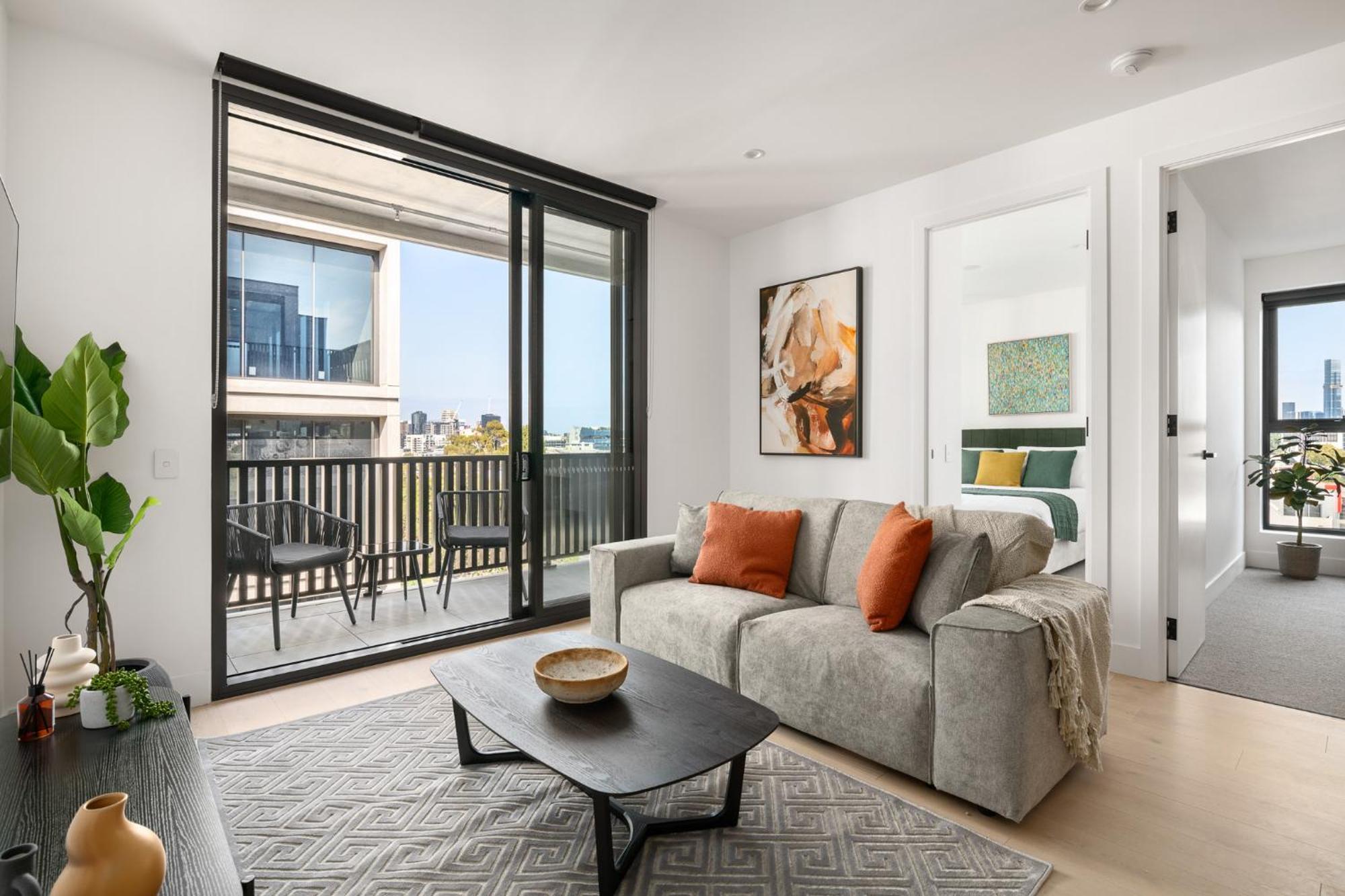 شقة Urban Rest Richmond Swan Street ملبورن المظهر الخارجي الصورة